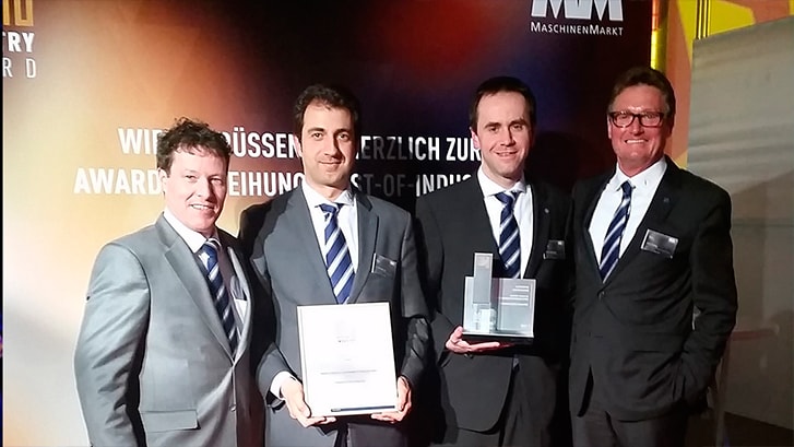 SORALUCE receives “BEST OF INDUSTRY” award in “metal cutting machine tools” category