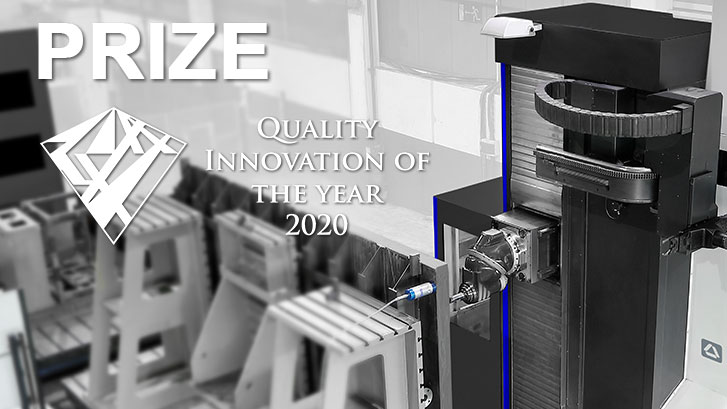 Soraluce DWS – Dynamic Workpiece Stabilizer – System takes the award