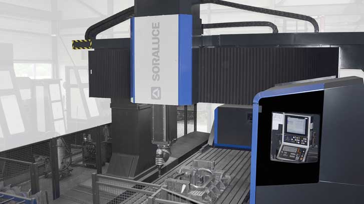 High stock removal capacity and precision finishing, hallmarks of the new SORALUCE PMG 6000