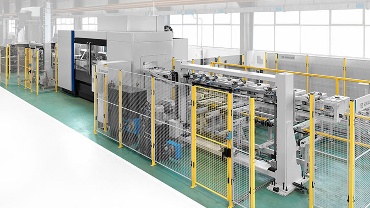 Soraluce mecanizado automatizado de mástiles de carretilla elevadora